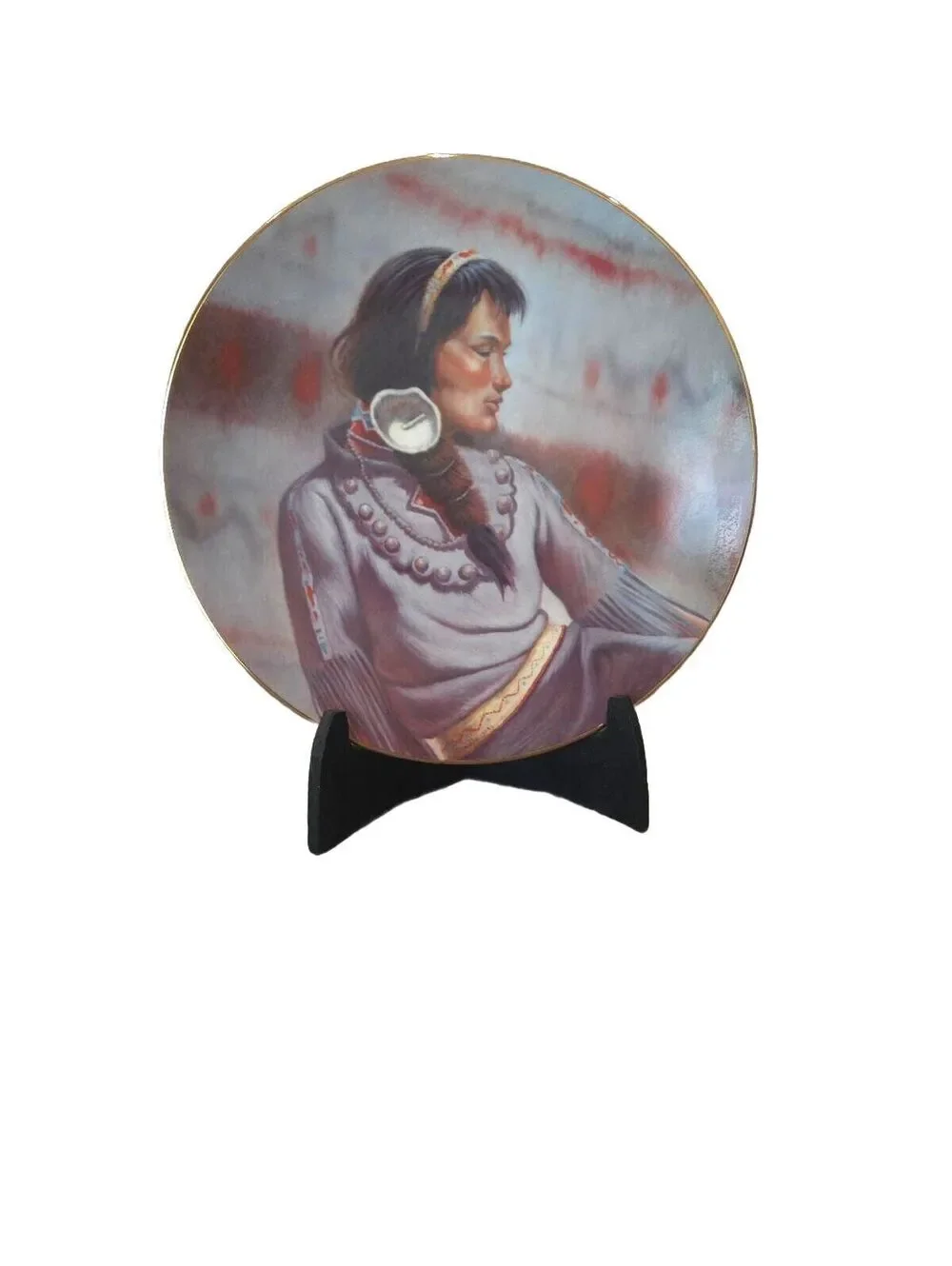 Minnehaha Limited Edition Collector's Plate by Gregory Perillo - The Princess